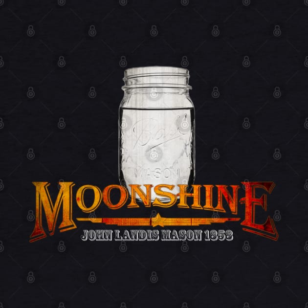 Moonshine Mason Jar Inspired Design by HellwoodOutfitters